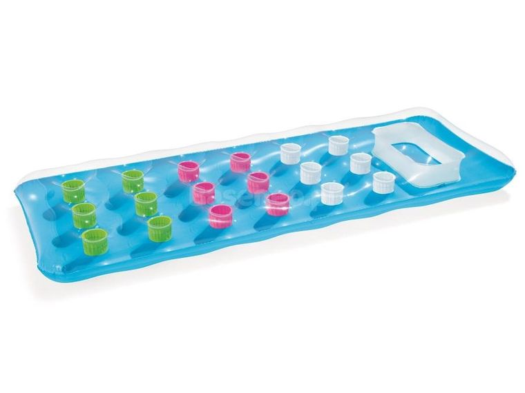 Bestway, materac plażowy z okienkiem, różowy, 188-71 cm