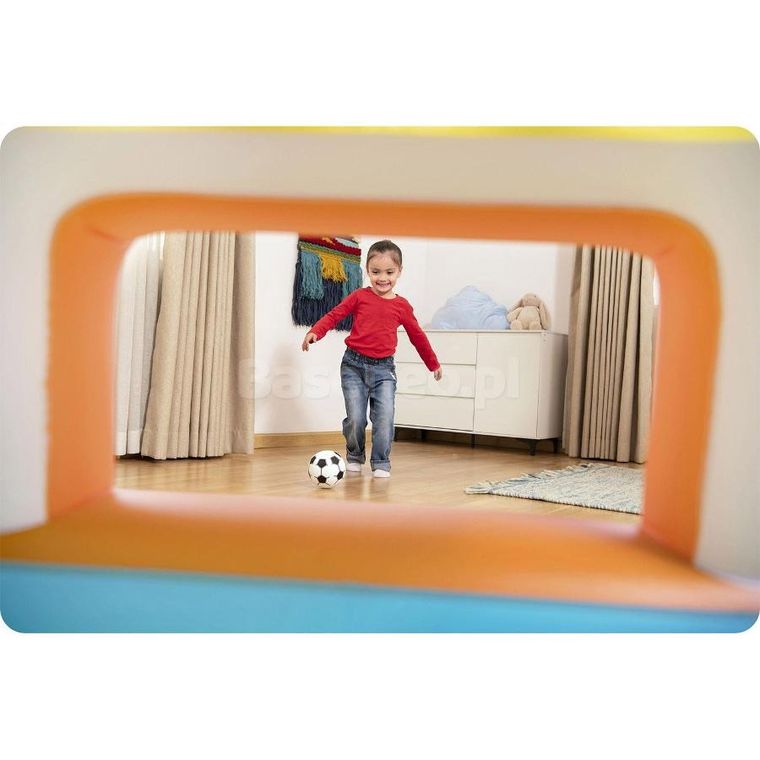 Bestway, plac zabaw dmuchany z piłkami. 120-107-84 cm