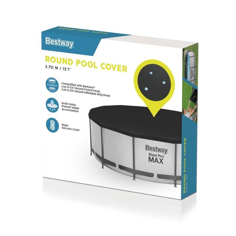 Bestway, pokrywa do basenu stelażowego, 366 cm
