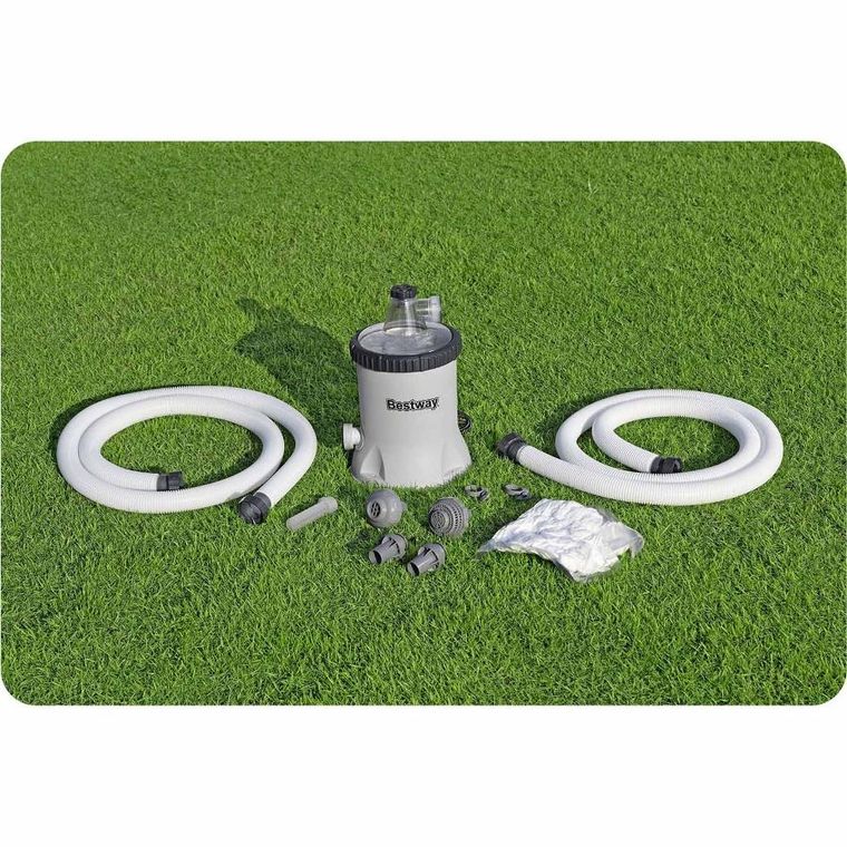 Bestway, pompa filtrująca do basenu, 5678 l/h + kulki filtrujące