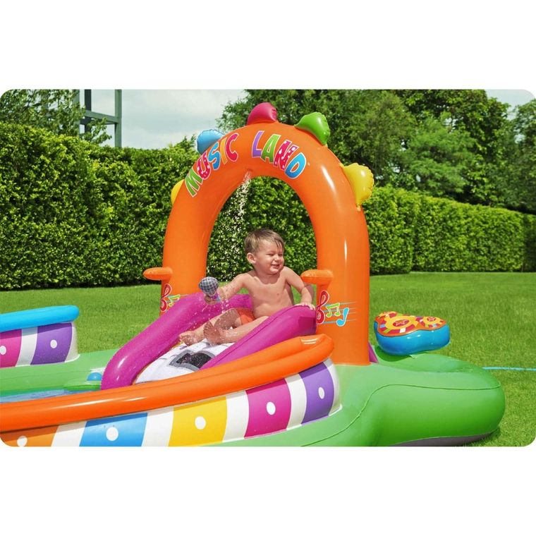 Bestway, Sing 'N splash, plac zabaw, dmuchany, 295-190-137 cm
