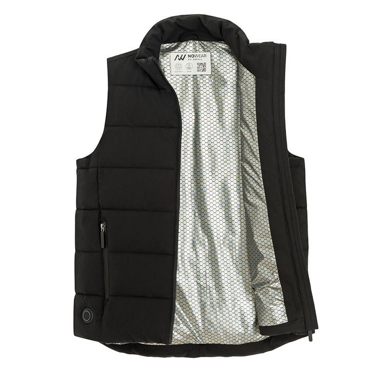 Bezrękawnik unisex oversize podgrzewany na USB NOWEAR