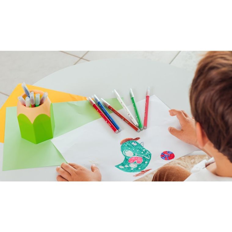 Bic, Kids, Coulour Erase, magiczne flamastry, 10 kolorów + 2