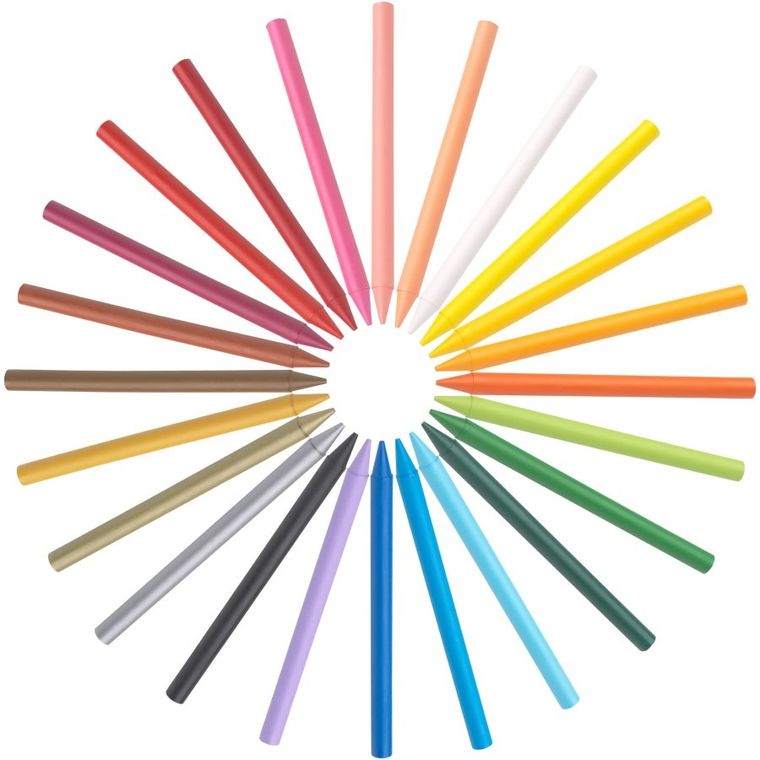 Bic, Kids, Plastidecor, kredki świecowe, 18 kolorów