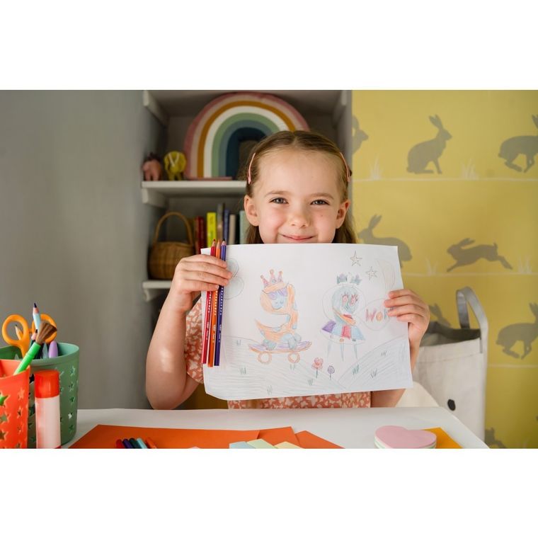 Bic, Kids, Tropicolors, kredki ołówkowe, 24 kolory