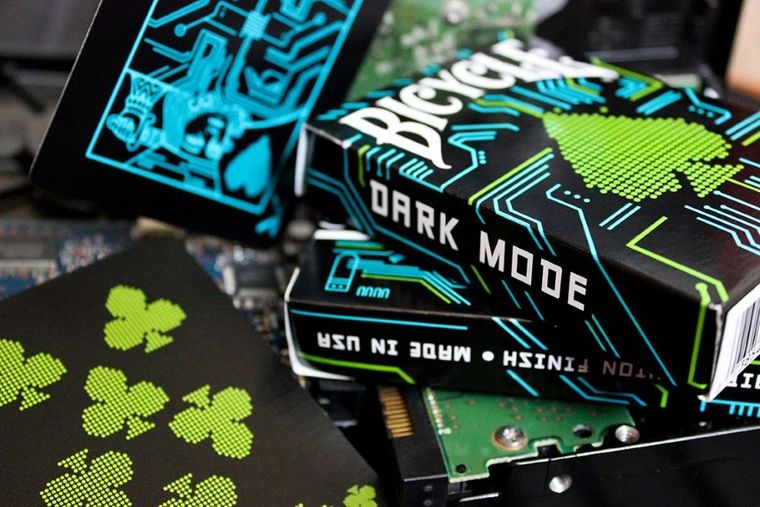 Bicycle, Dark Mode, karty do gry