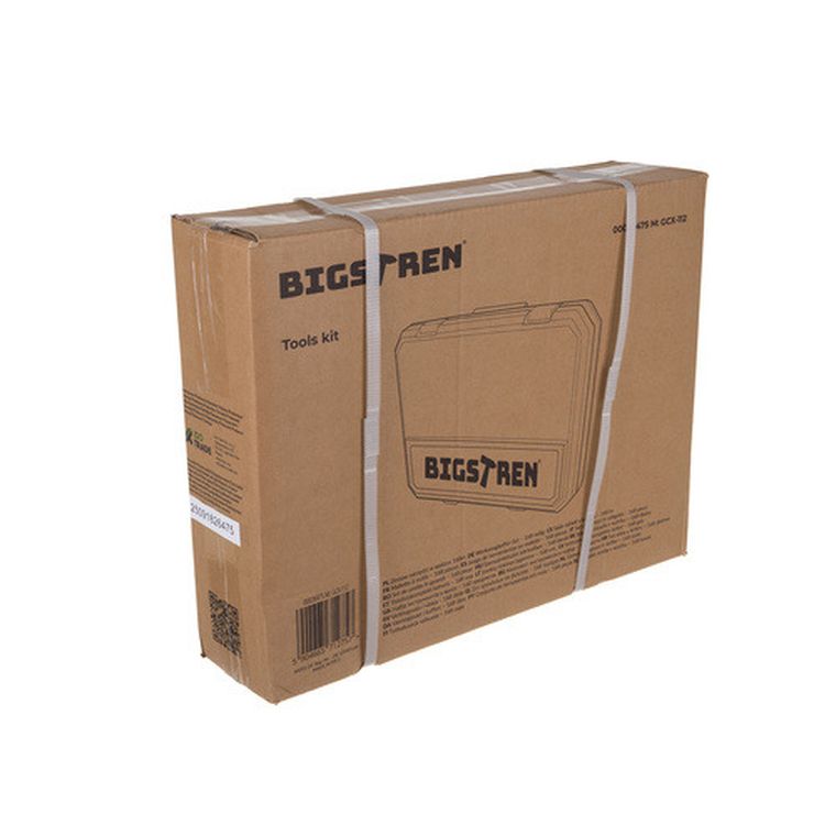 Bigstren, zestaw narzędzi w walizce, 168 elementów