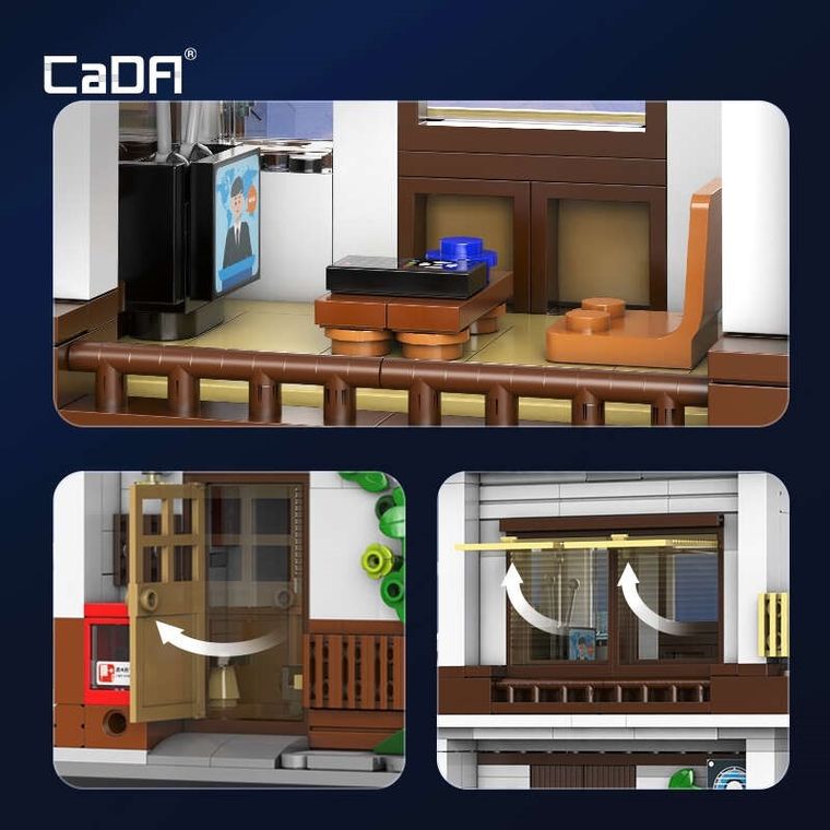 Cada, restauracja japońska, LED, 861 elementów