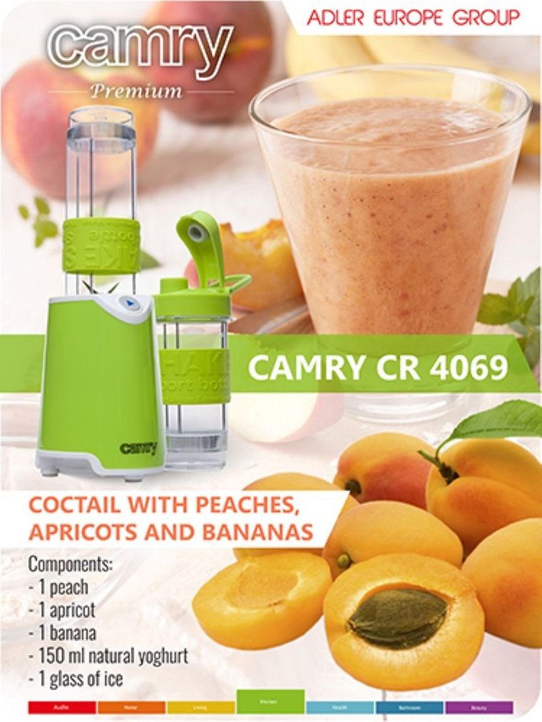 Camry, blender personalny, 500W, CR 4069