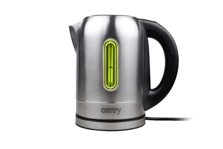 Camry, czajnik elektryczny, metalowy, 1.7 L, 2200W, CR 1253