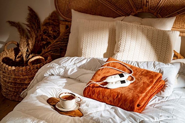 Camry, elektryczny koc podkładowy z czasomierzem, CR 7436