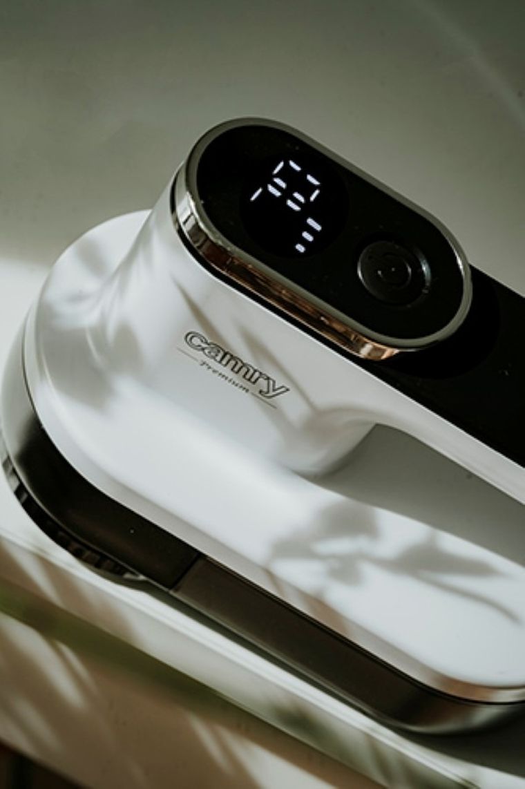 Camry, golarka do tkanin z wyświetlaczem LCD