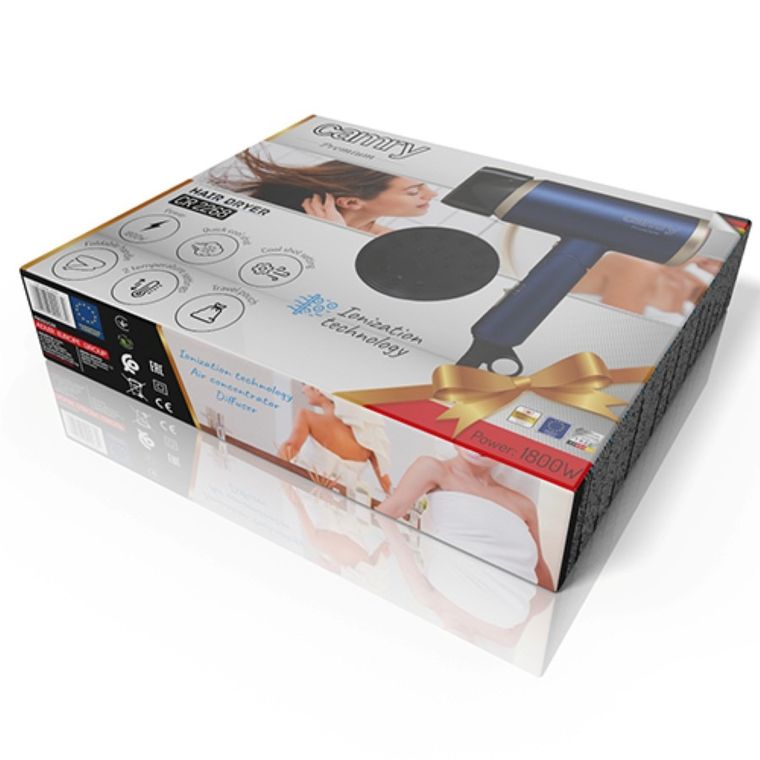 Camry, suszarka do włosów 1800W