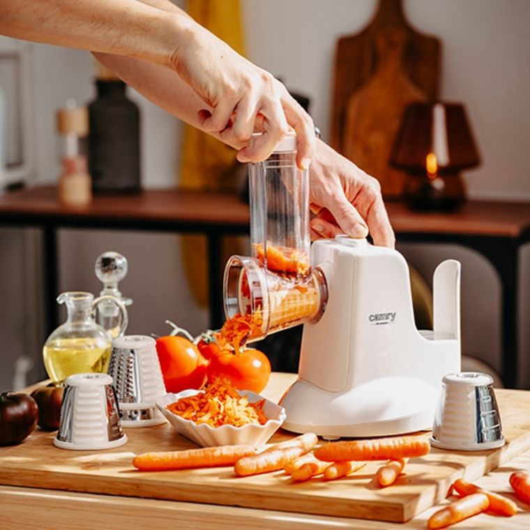 Camry, szatkownica do warzyw z 5 nasadkami