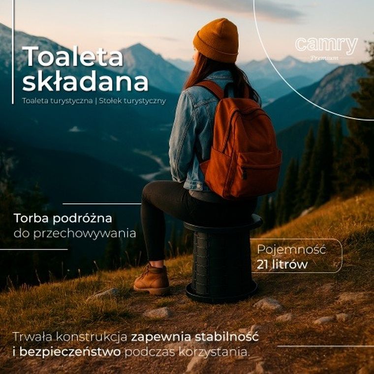 Camry, toaleta turystyczna