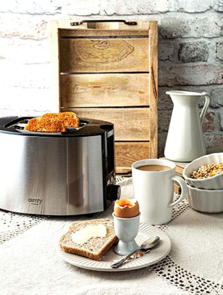 Camry, toster, 2 kromki, CR 3215