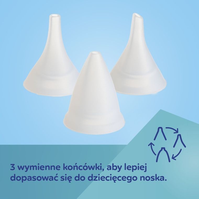 Canpol babies, Noseo, elektryczny aspirator do nosa dla niemowląt i dzieci