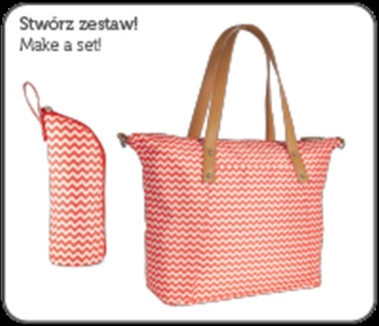 Canpol babies, torba do wózka, czerwona