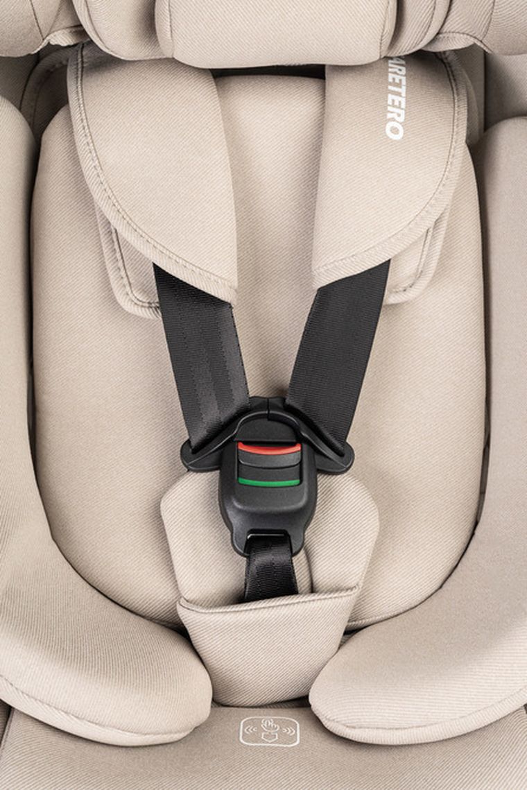 Caretero, Lumi, i-Size, fotelik samochodowy, beige, 40-150 cm