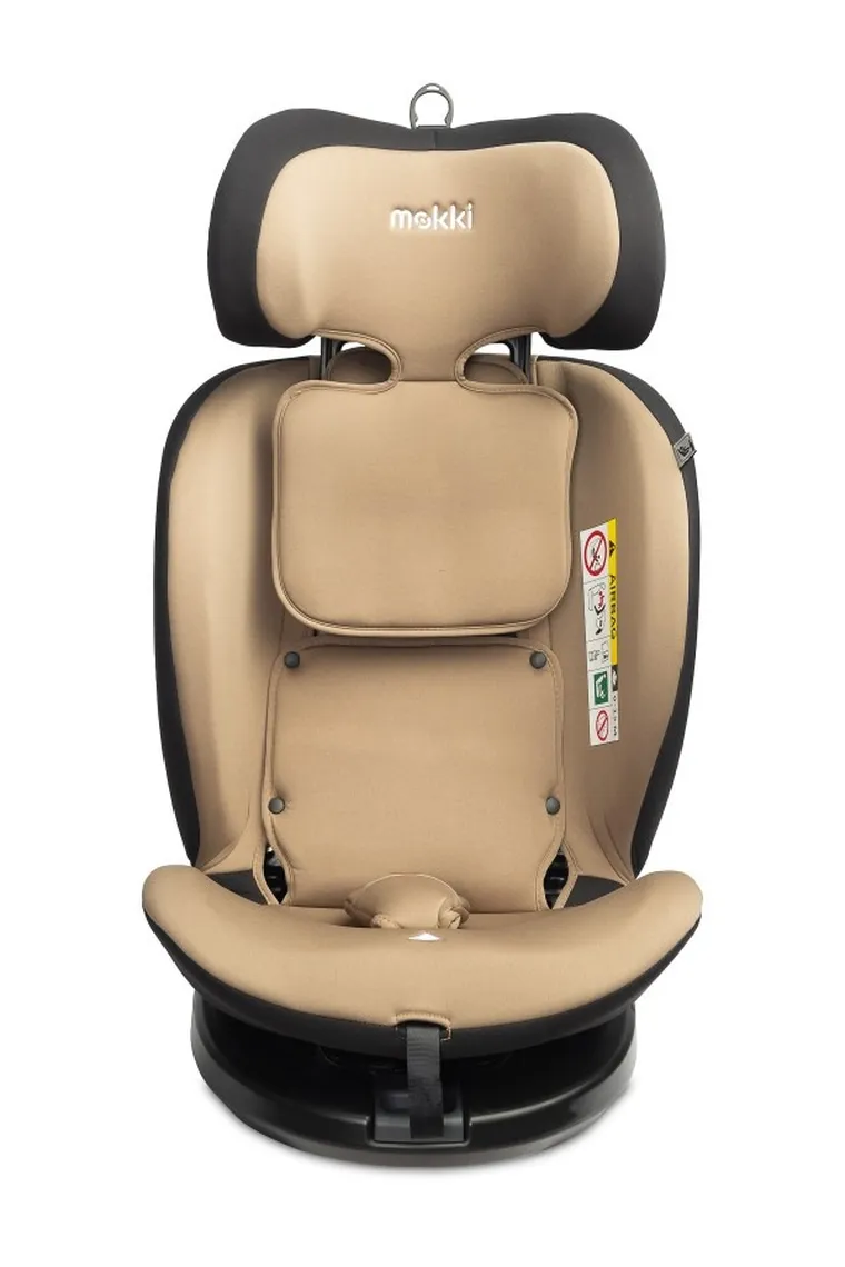 Caretero, Mokki I-Size, fotelik samochodowy, 40-150 cm, Beige