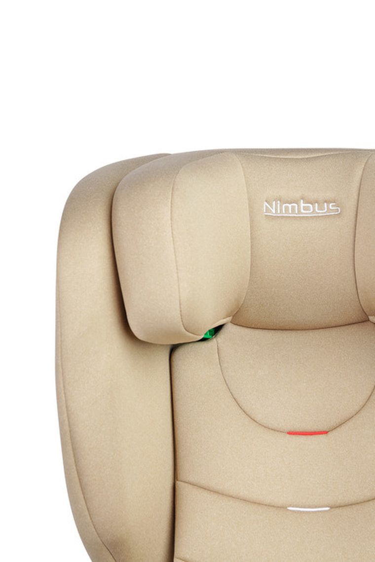 Caretero, Nimbus i-Size, fotelik samochodowy, podstawka, camel, 100-150 cm
