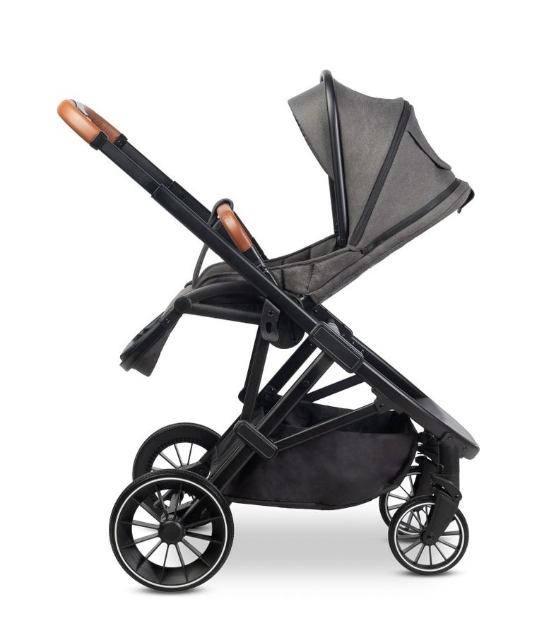 Caretero, Ratio, wózek spacerowy, Dark Grey