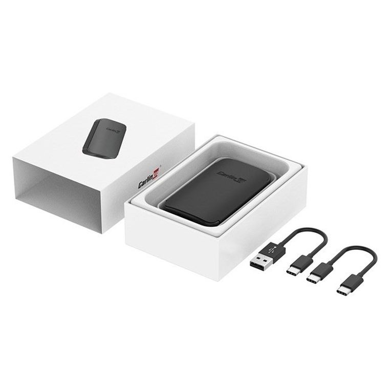 Carlinkit, adapter bezprzewodowy do Android auto, czarny