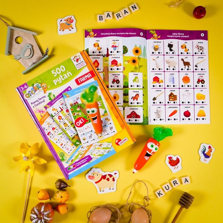 Carotina, 500 pytań, Farma, gra interaktywna