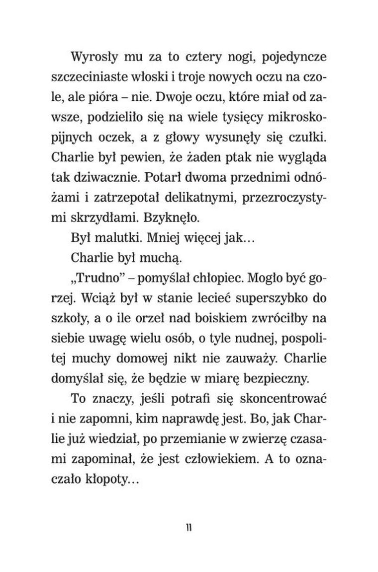 Charlie przeobraża się w mamuta