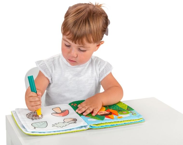 Chicco, Baby Senses, 4 pory roku, książeczka edukacyjna