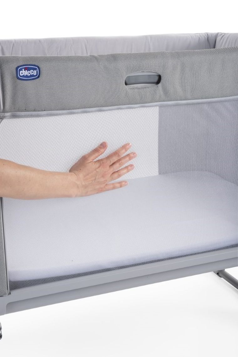 Chicco, Co-Sleeping, Next2me Forever, łóżeczko dostawne, Cool Grey