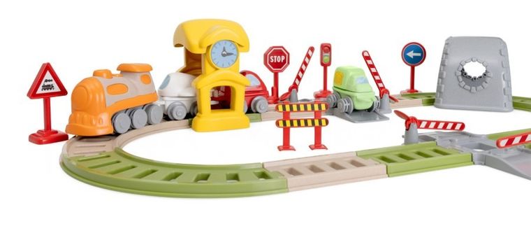 Chicco, ECO+, kolejka deluxe z akcesoriami