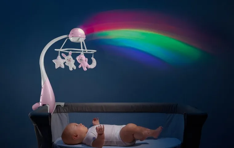 Chicco, First Dreams, karuzela do łóżeczka, 3w1, rainbow, różowa