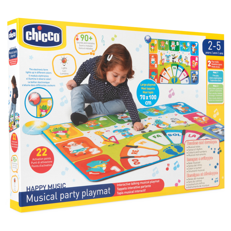 Chicco, Happy Music, edukacyjna mata muzyczna