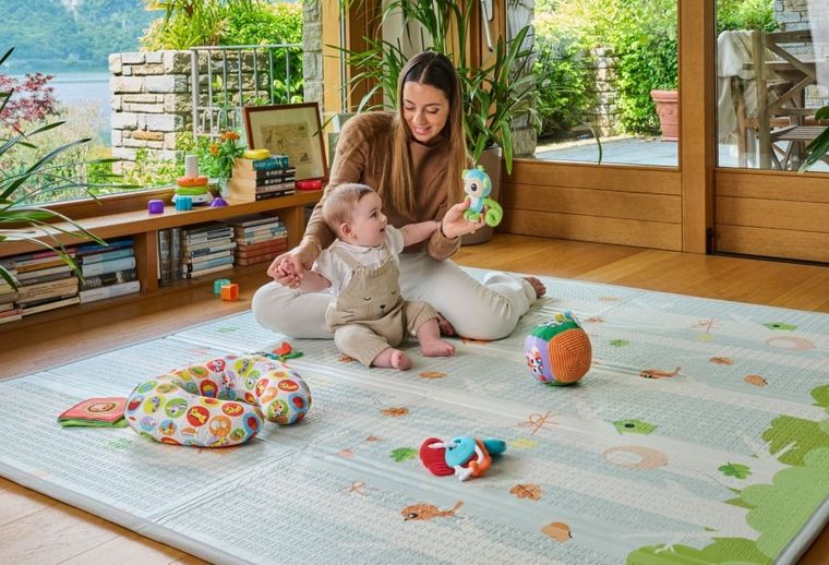 Chicco, Magic Forest, mata piankowa, składana, 200-150-1,5 cm