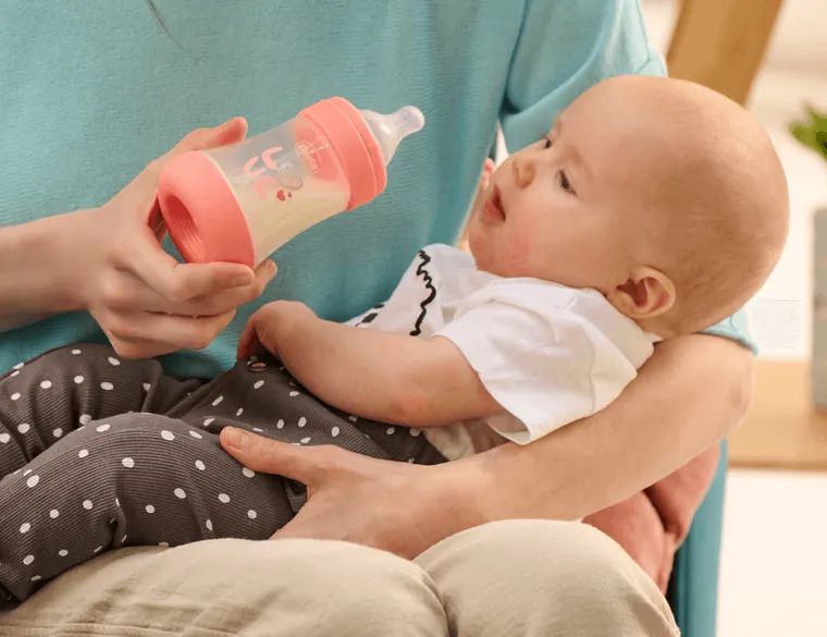 Chicco, Perfect5, butelka antykolkowa, pink, 0m+, 150 ml