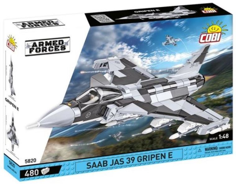 Cobi, Armed Forces, Szwedzki myśliwiec wielozadaniowy SAAB JAS 39 Gripen E, klocki