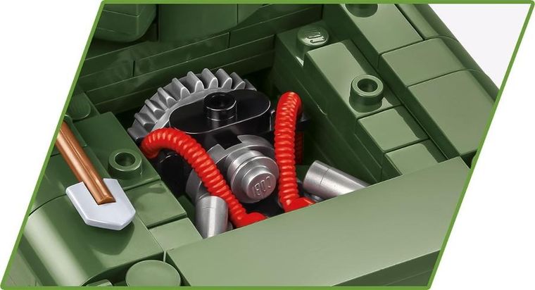 Cobi, Historical Collection WWII, M4A1 Sherman, klocki, 663 elementy