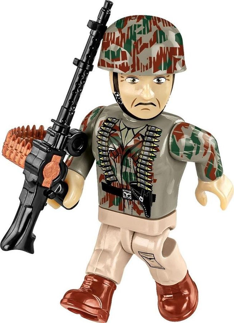 Cobi, Historical Collection WWII, SD.KFZ.124 Wespe, klocki, 860 elementów