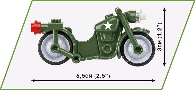 Cobi, Historical Collection WWII, U.S. Control Tower, klocki, 664 elementów