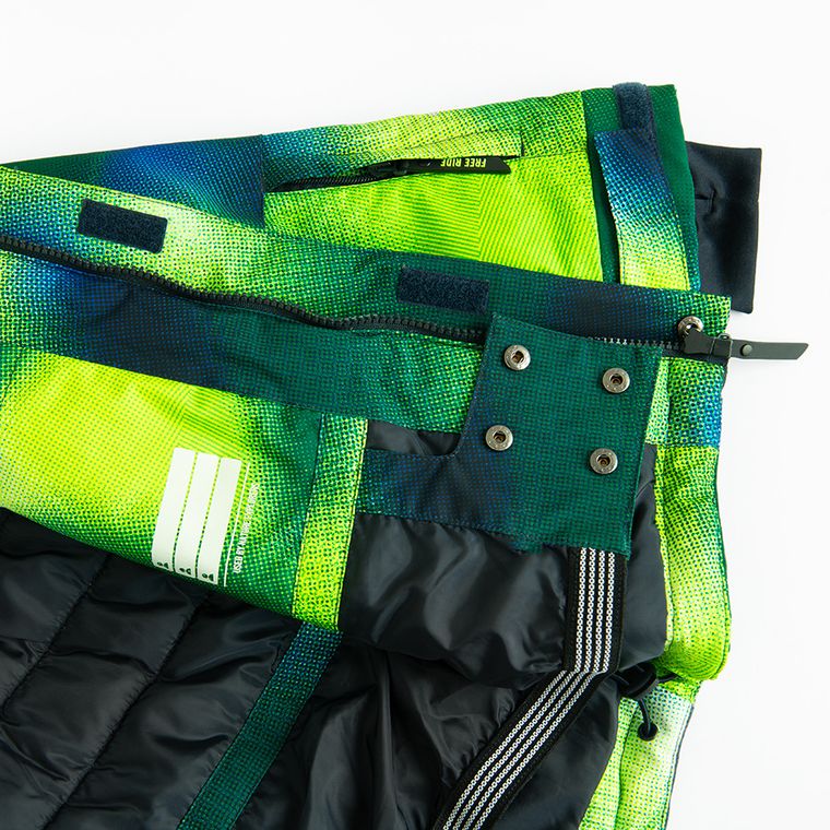 Cool Club, Wodoszczelna kurtka narciarska chłopięca z kapturem, ocieplana, zielona