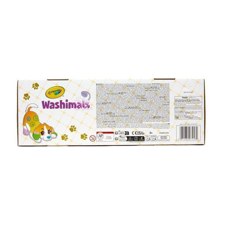 Crayola, Washimals, zestaw z wanną