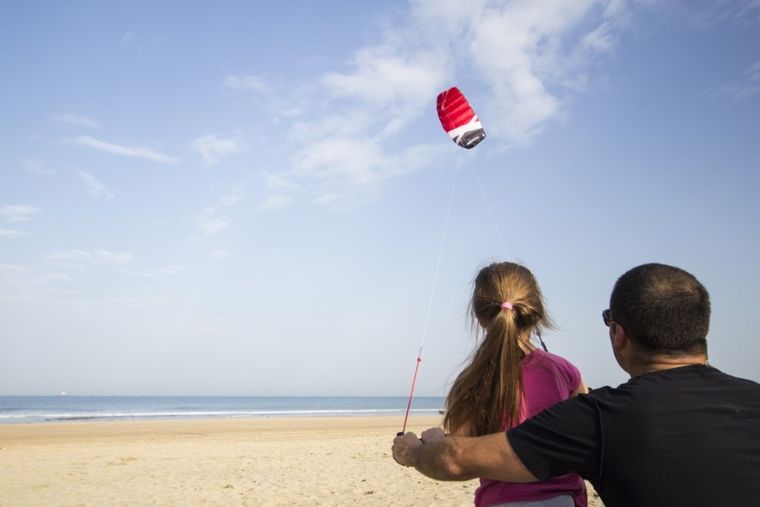 Cross Kites, Boarder 1.8 Fluor Green, latawiec treningowy