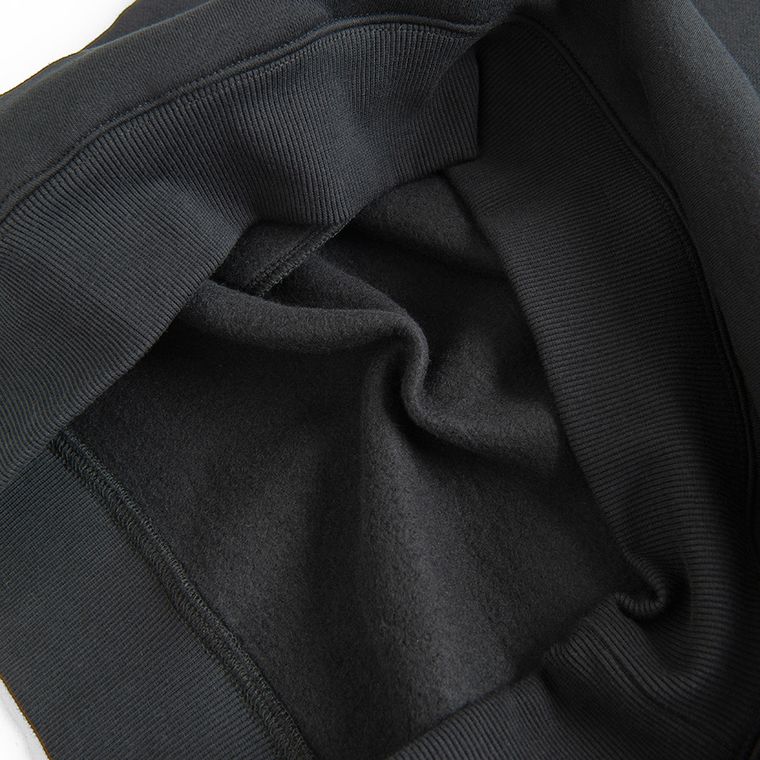 Czarna bluza basic z kapturem oversize NOWEAR