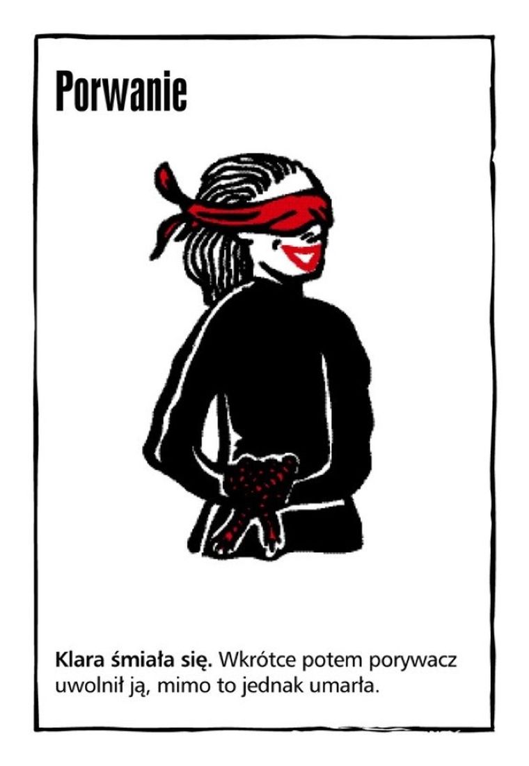 Czarne Historie 8, gra karciana