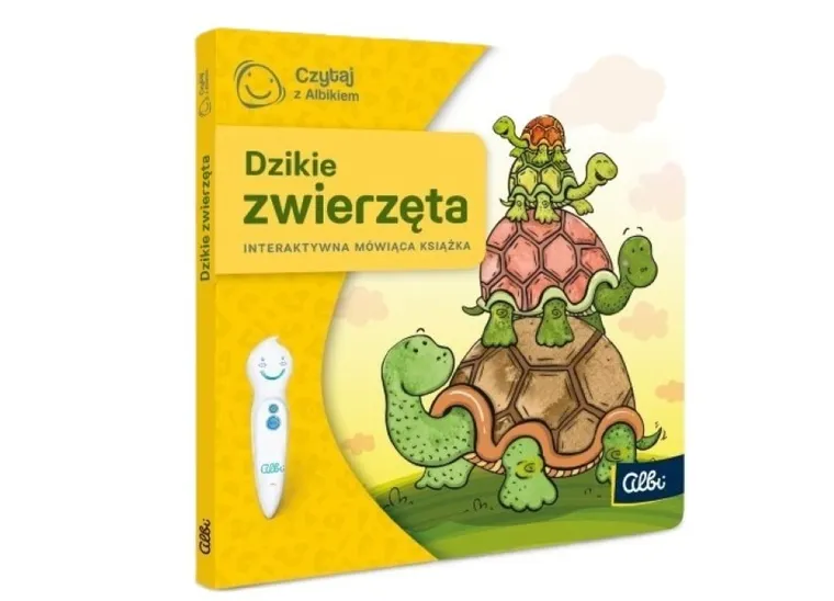 Czytaj z Albikiem. Mini książeczka. Dzikie zwierzęta