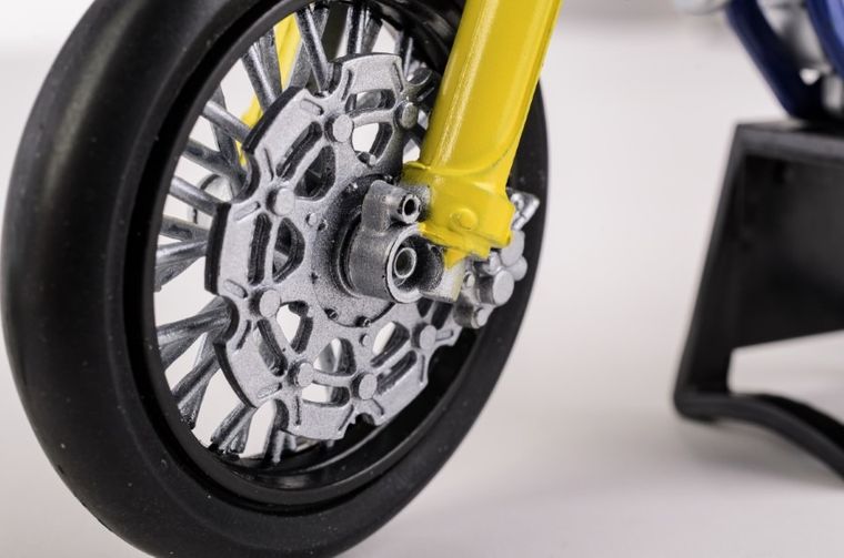 Daffi, Husqvarna FS450 2019, motocykl, model metalowy, 1:12