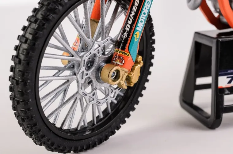 Daffi, Red Bull KTM 450 SX-F No.7 Rider: Aaron Plessinger, motocykl, model metalowy, 1:12