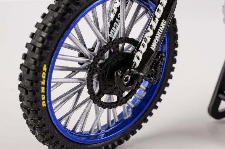 Daffi, Yamaha YZ450F Star Racing Team Bike 2022 Rider: Cooper Webb No.2, motocykl, model metalowy, 1:12