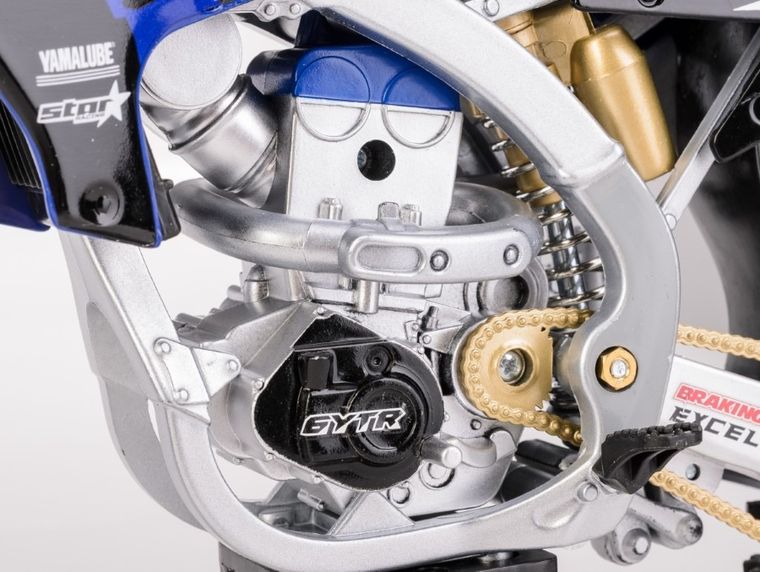 Daffi, Yamaha YZ450F Star Racing Team Bike 2022 Rider: Cooper Webb No.2, motocykl, model metalowy, 1:6